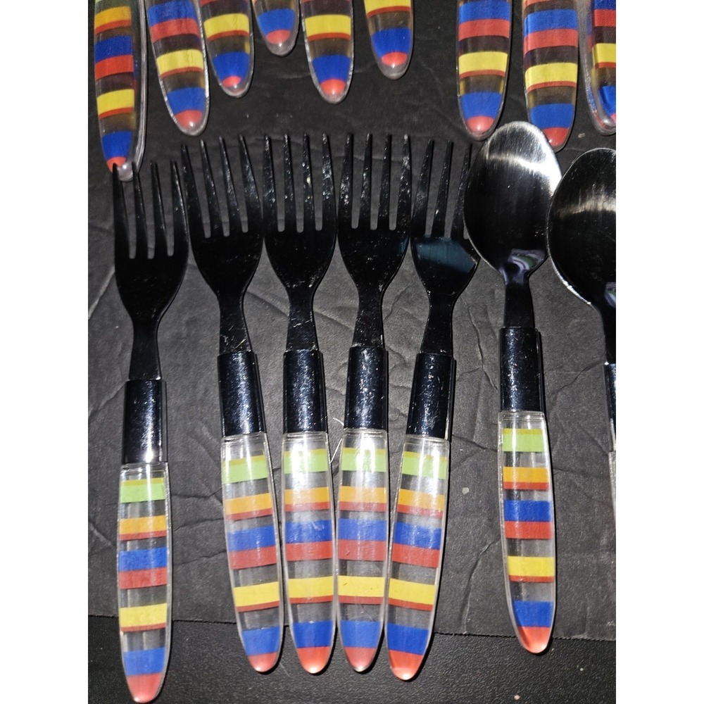Brylane Home Santa Fe Flatware Set‎ Of 4 Place Setting Plus Extras - Picture 5 of 5